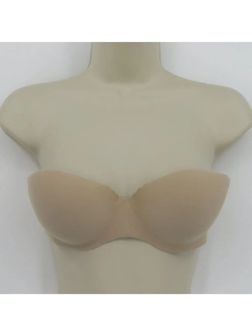 Victorias Secret 34B Angels Secret Embrace Convertible Strapless Bra Solid Beige - Picture 13 of 13